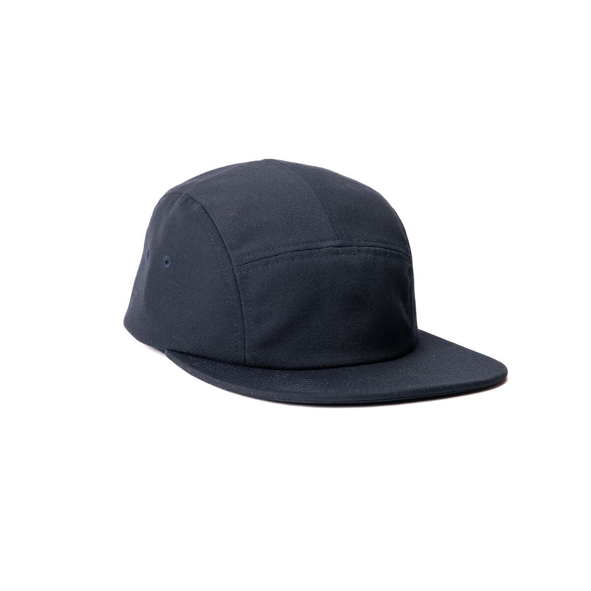 recycled-poly-flat-brim-5-panel-hat-y1 Web_PDP-FlatBrim5PanelHat_Studio_Front_TidalBlue.jpg