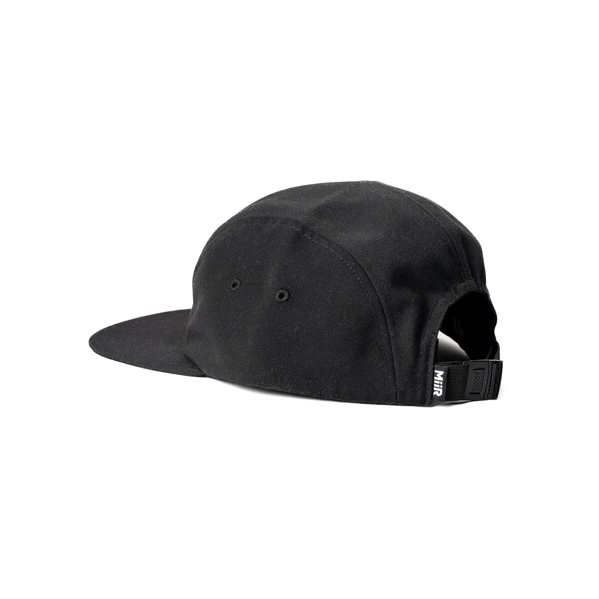 recycled-poly-flat-brim-5-panel-hat-y1 WebPDP-FlatBrim5PanelHat_Studio_Back_Black__HAT003002OS.jpg